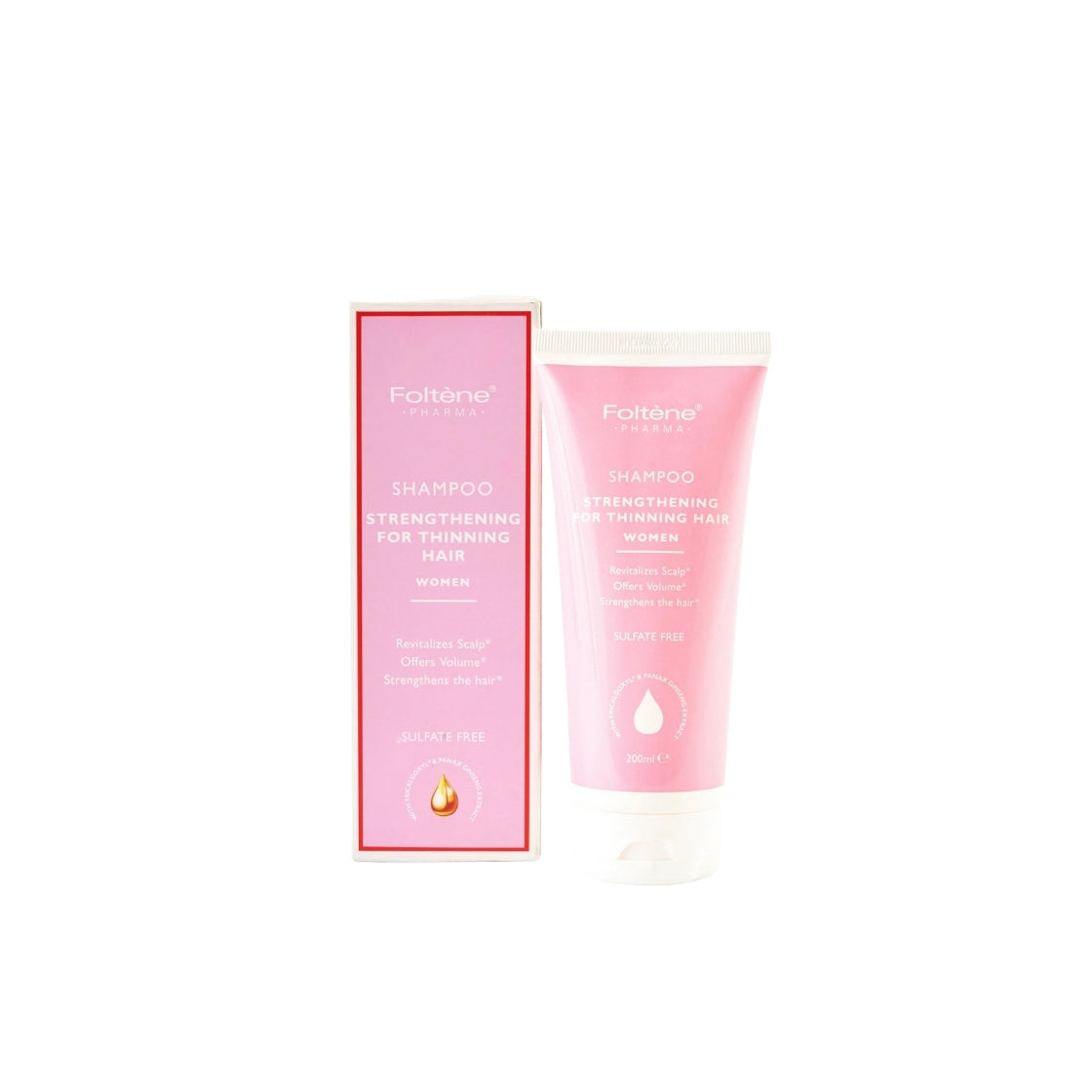 FOLTENE PHARMA WOMEN HAIR STRENGTHENING SHAMPOO 200ML