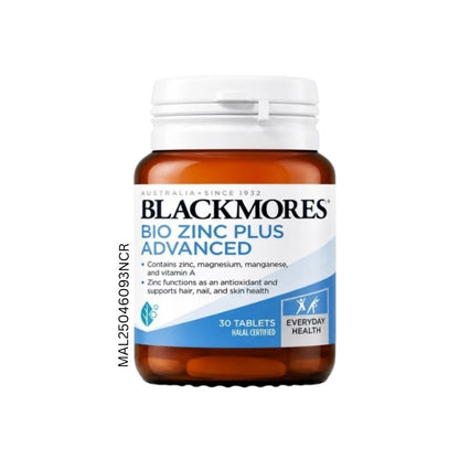 BLACKMORES BIO ZINC PLUS ADVANCED 30S
