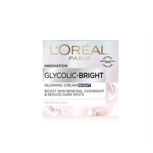 LOREAL GLYCOLIC-BRIGHT GLOWING NIGHT CREAM 50ML