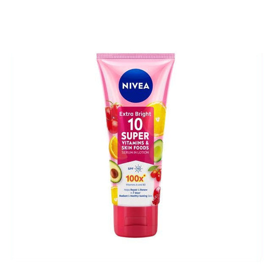 NIVEA EXTRA BRIGHT 10 SUPER VITAMINS & SKIN FOODS LOTION 70ML