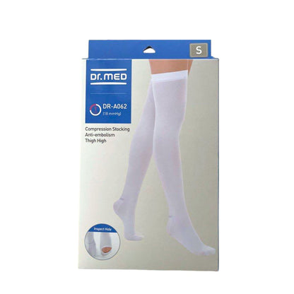 DR MED COMPRESSION STOCKING ANTI-EMBOLISM THIGH HIGH (18MMHG) DR-A062 SIZE XL