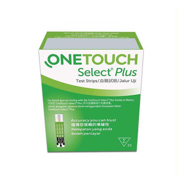 ONETOUCH SELECT PLUS STRIP 25S