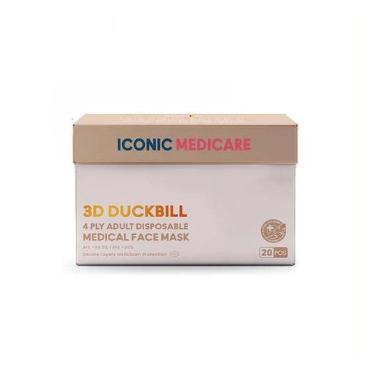 ICONIC 3D DUCKBILL 4PLY AD MAHOGANY ROSE&MORGANITE 20S