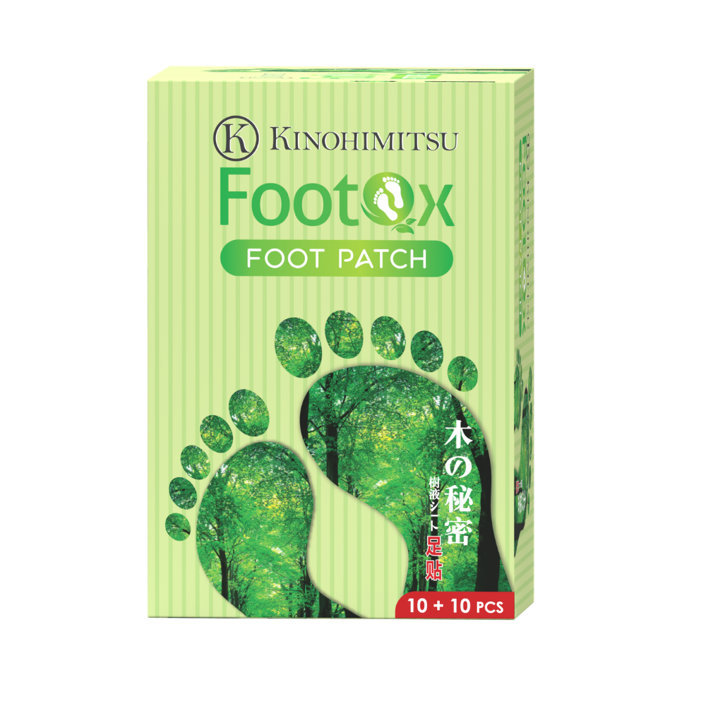 KINOHIMITSU FOOT PATCH 10S+10S