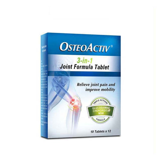 OSTEOACTIV 3IN1 JOINT FORMULA TAB 10S X 12 BLISTER