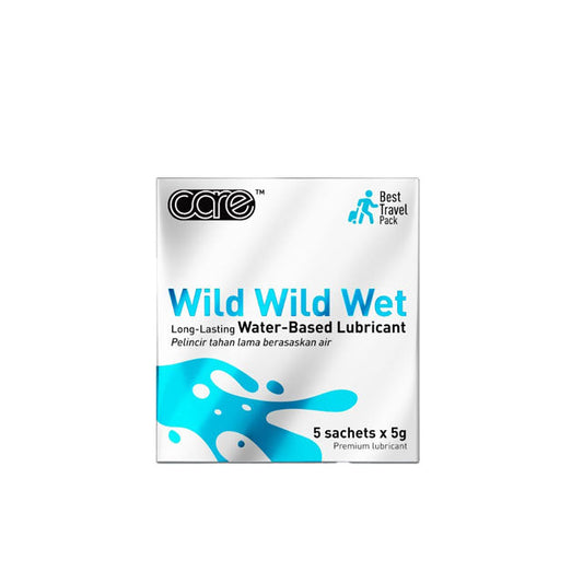 CARE WILD WILD WET WATER-BASED LUBRICANT 5G 5S