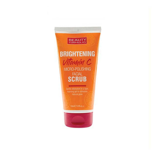 BEAUTY FORMULAS BRIGHTENING VITAMIN C MICRO-POLISHING FACIAL SCRUB 150ML