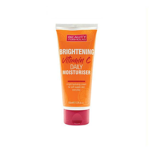 BEAUTY FORMULAS BRIGHTENING VITAMIN C DAILY MOISTURISER 100ML