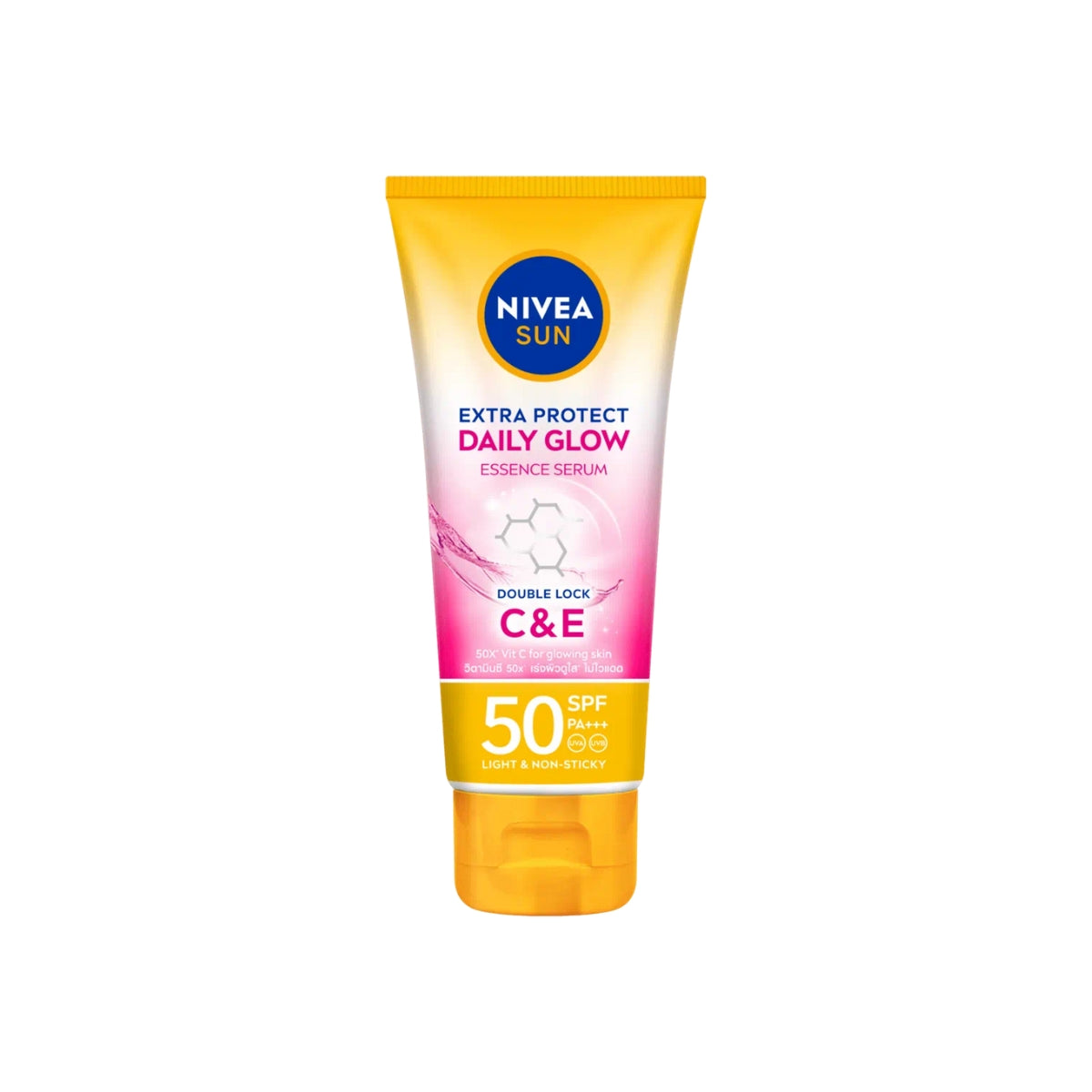 NIVEA SUN PROTECT & LIGHT BRIGHTENING FACE & BODY SUNSCREEN SPF50 70ML