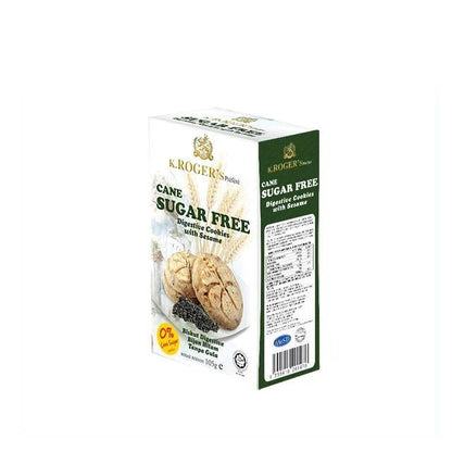 K. ROGERS SUGAR FREE DIGESTIVE COOKIES WITH SESAME 105G