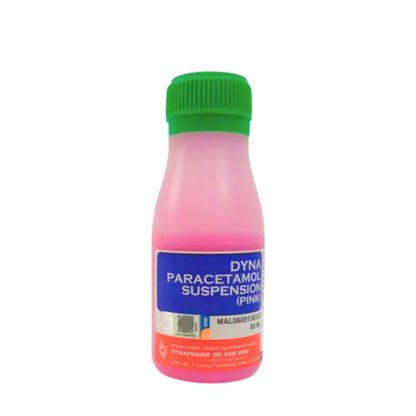 DYNA PARACETAMOL SUS 250MG 60ML (PINK)