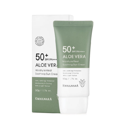 BODY BUDDY ALOE VERA MOISTURE REAL SOOTHING SUN CREAM SPF50 PA++++ 50G
