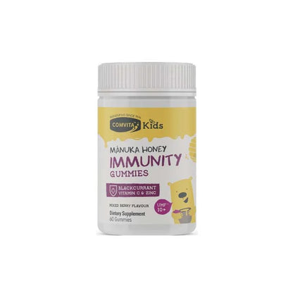 COMVITA MANUKA HONEY & BLACKCURRANT GUMM 60S