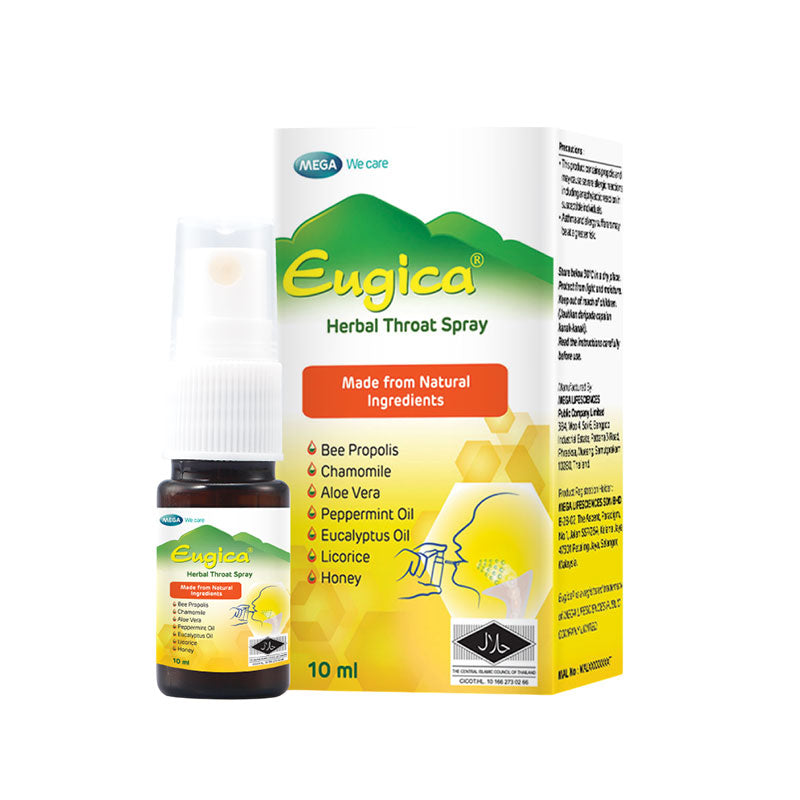 MEGA EUGICA HERB THROAT SPARY 10ML