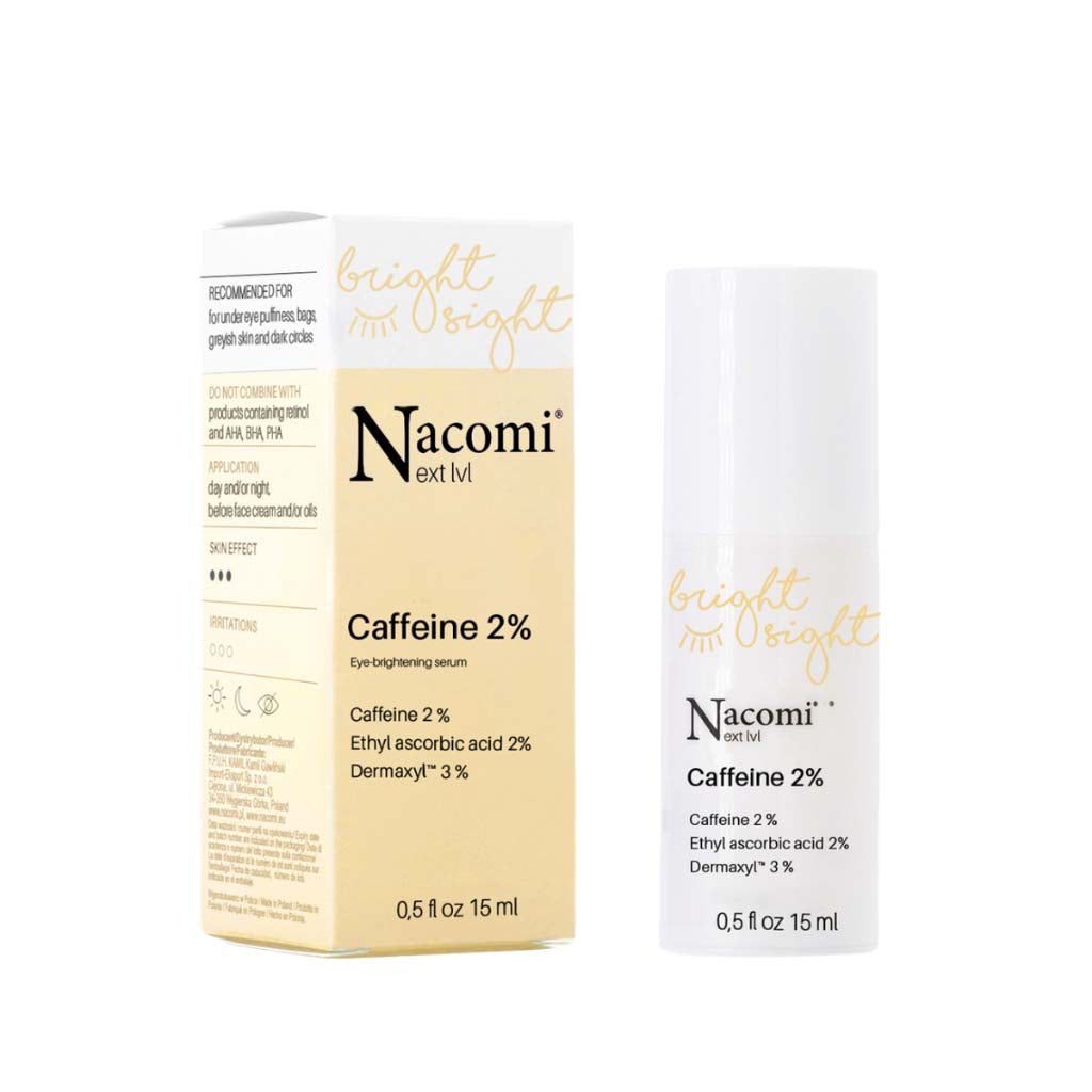 NACOMI NEXT LEVEL CAFFEINE 2% EYE BRIGHTENING SERUM 15ML