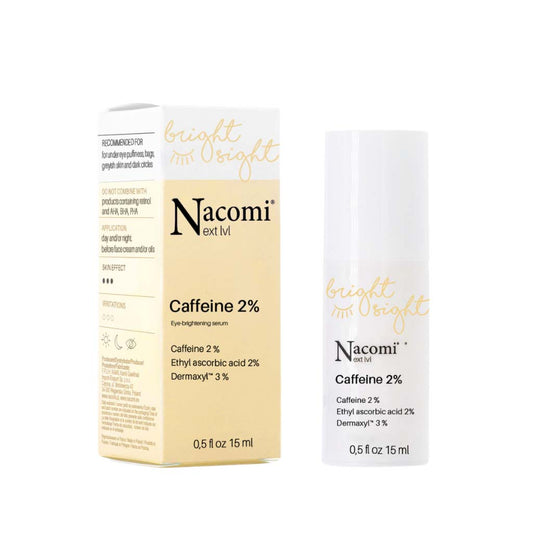 NACOMI NEXT LEVEL CAFFEINE 2% EYE BRIGHTENING SERUM 15ML