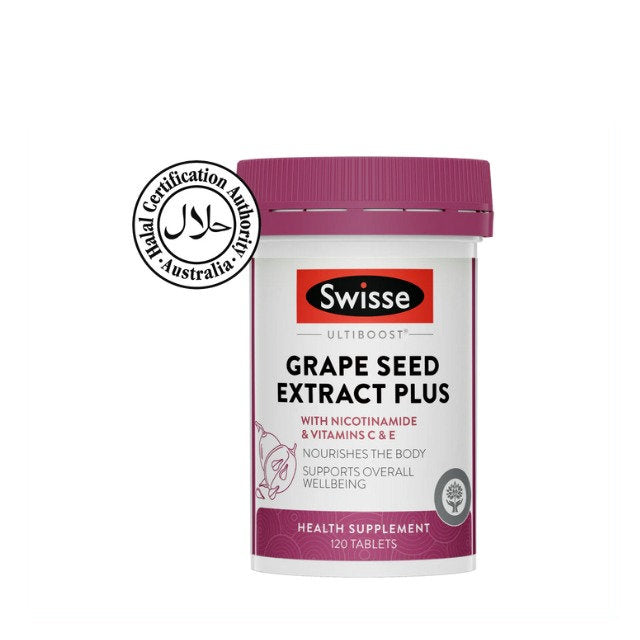 SWISSE ULTIBOOST GRAPESEED PLUS 120S
