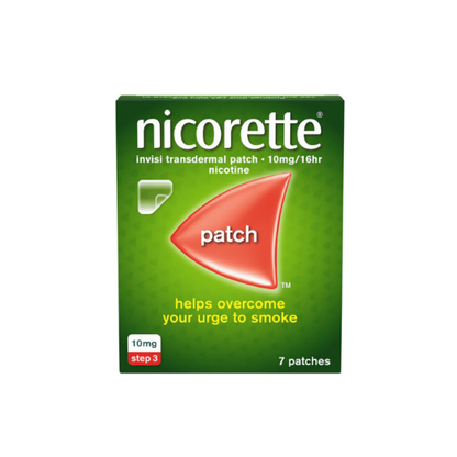 NICORETTE 10MG/16HR INVISI TRANSDERMAL PATCH (STEP 3) 7S