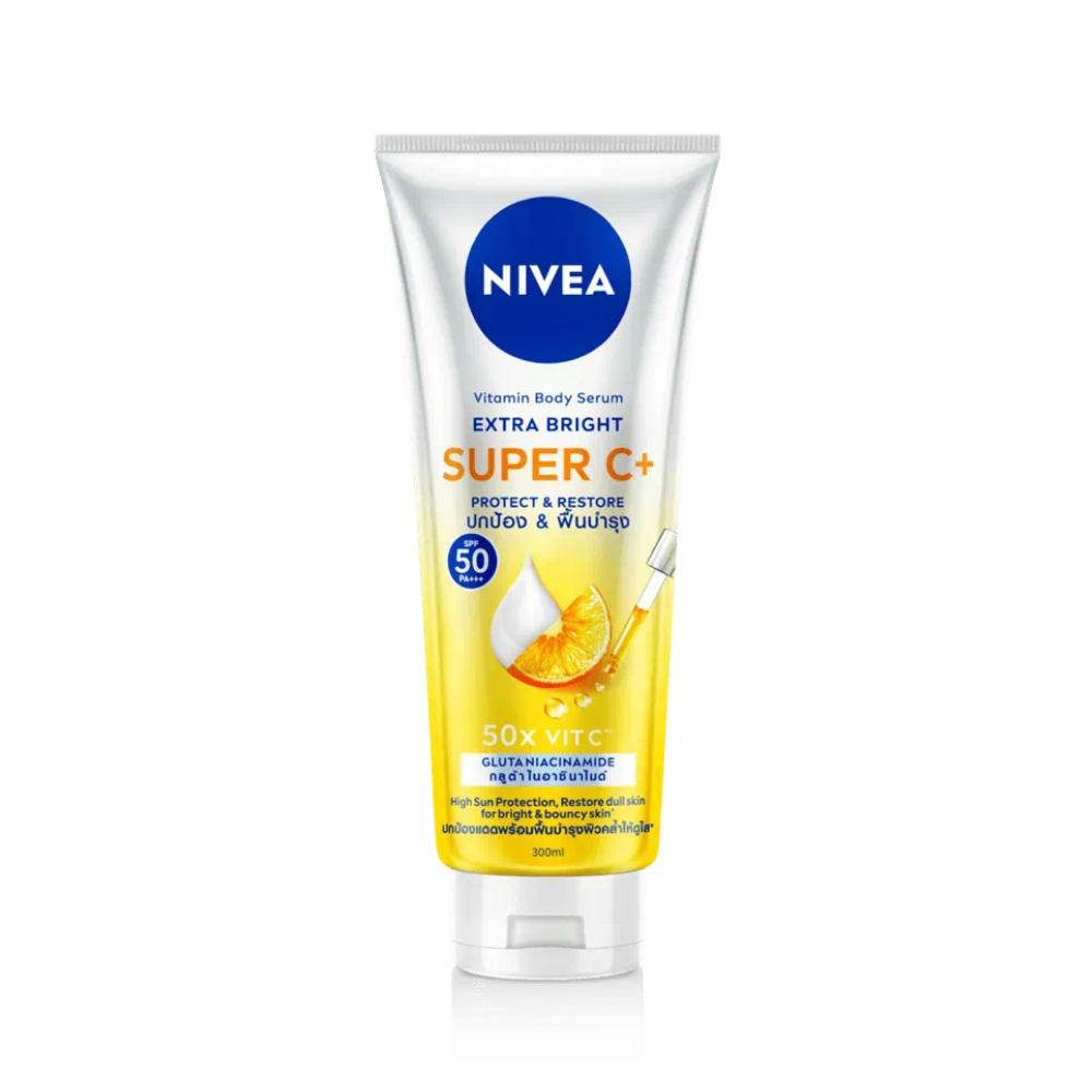 NIVEA EXTRA BRIGHT SUPER C+VITAMIN SERUM 300ML