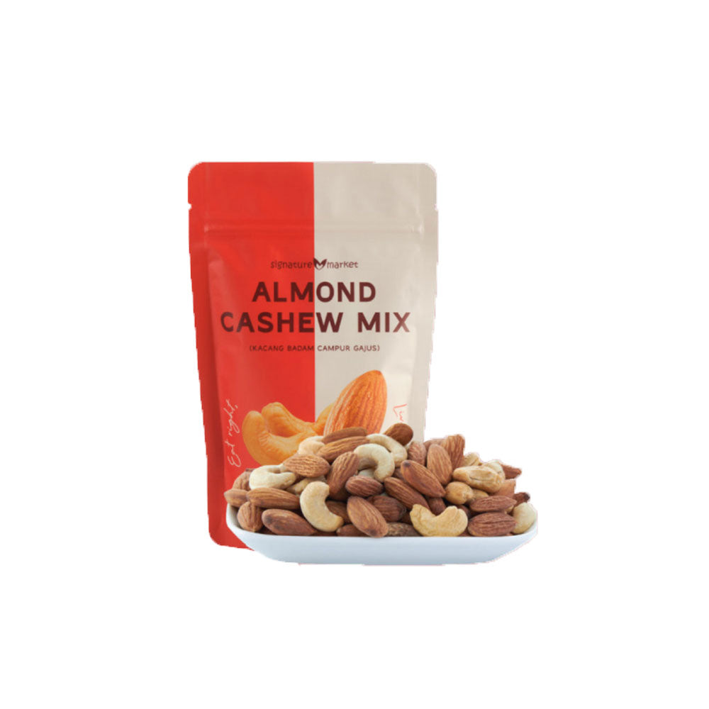 SIGNATURE MARKET ALMOND CASHEW MIX 120G
