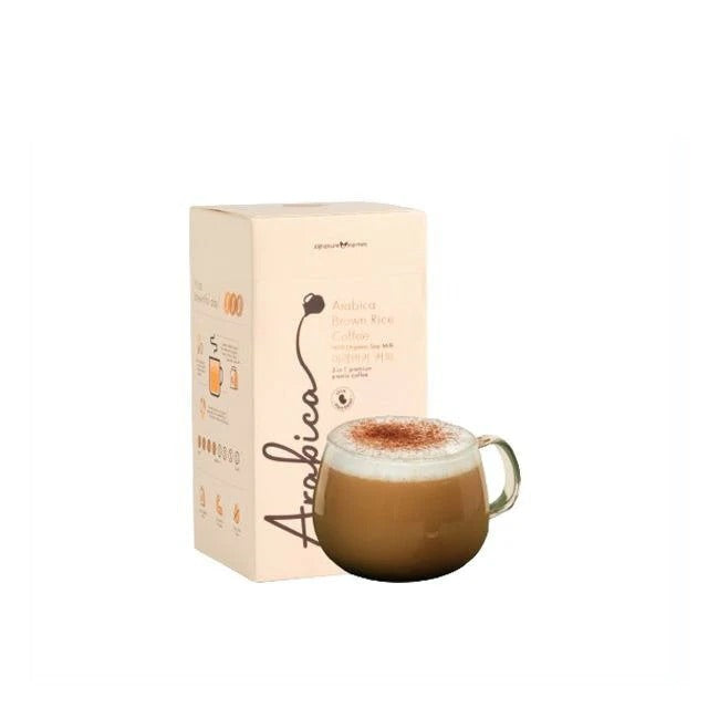 SIGNATURE MARKET ARABICA BROWN RICE COFFEE WITH ORGANIC SOY MILK 30GX10S