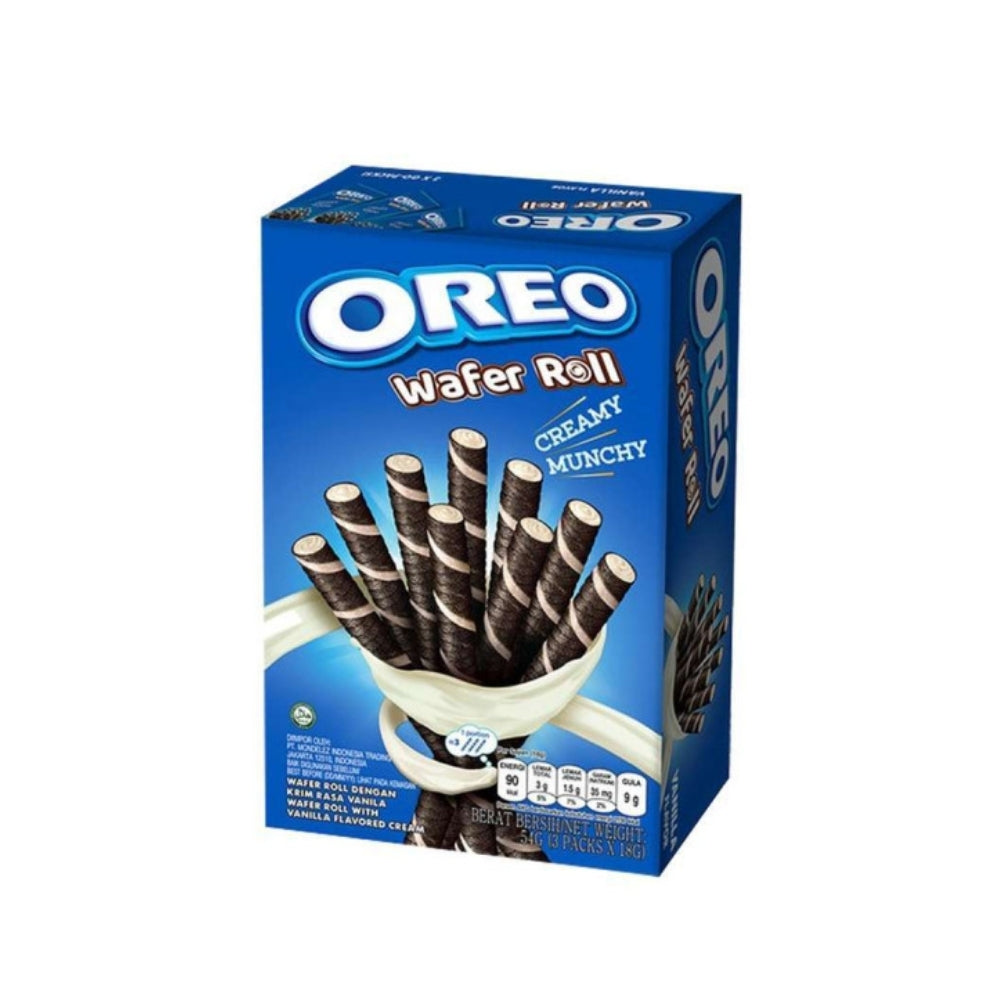 OREO WAFER ROLL VANILLA 54G