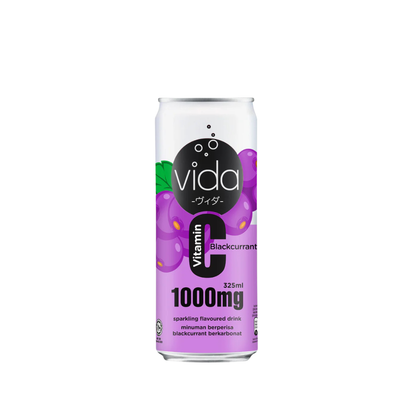 VIDA C BLACKCURRANT 325ML