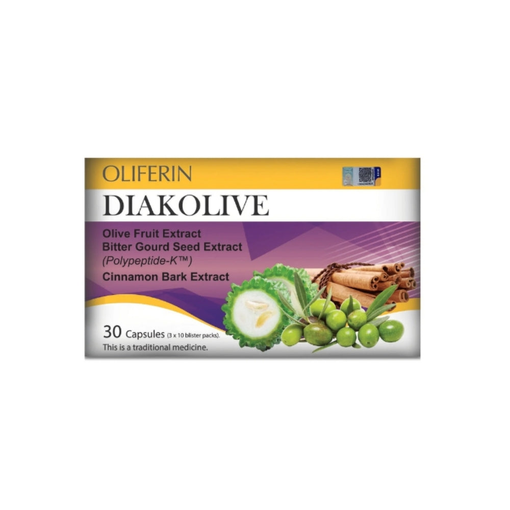 NUTRIVA DIAKOLIVE CAPS 10SX3