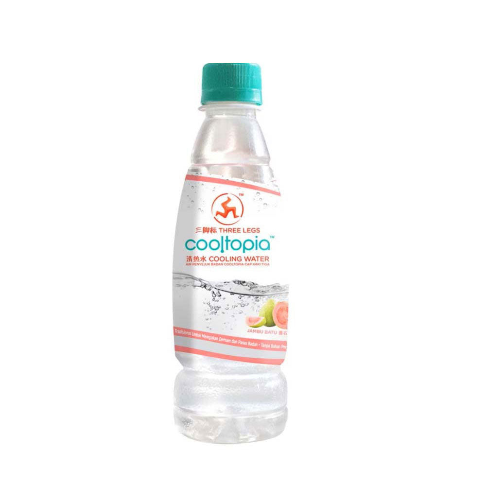 THREE LEGS COOLTOPIA COOLING WATER GUAVA 320ML
