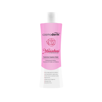 COSMODERM MANJAKANI FEMININE HYGIENE WASH 150ML