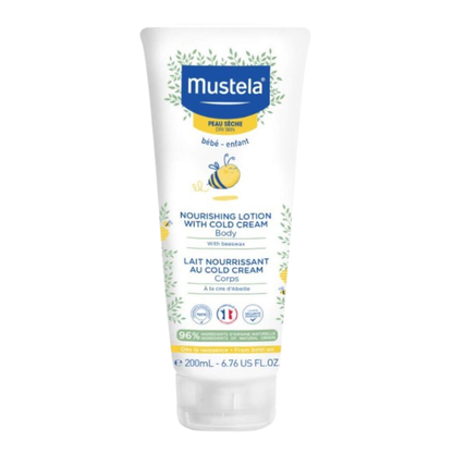 MUSTELA NOURISHING LOTION WITH COLD CREAM BODY 200ML
