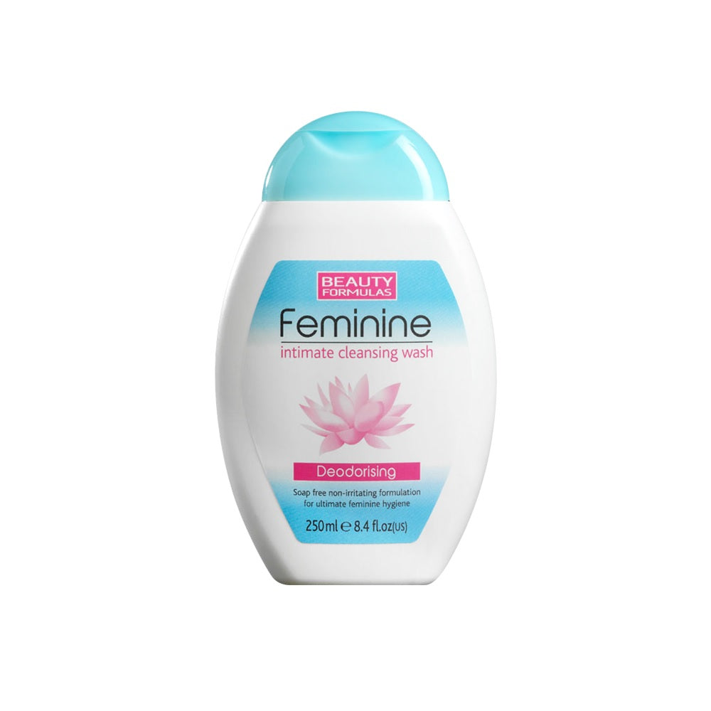 BEAUTY FORMULAS FEMININE INTIMATE DEODORISING CLEANSING WASH 250ML