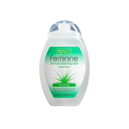 BEAUTY FORMULAS FEMININE INTIMATE ALOE VERA SOOTHING CLEANSING WASH 250ML