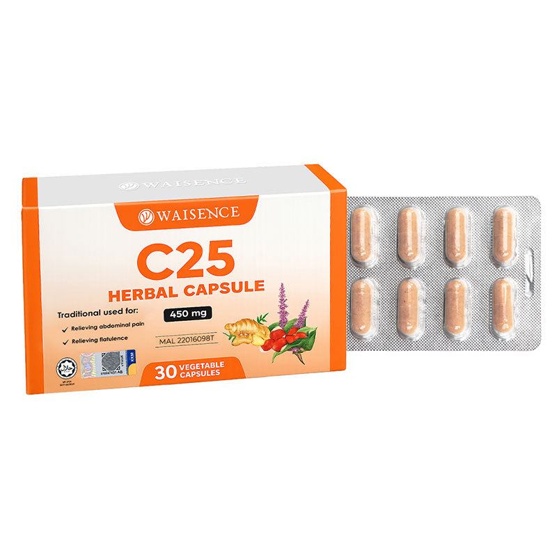 WAISENCE C25 HERBAL CAPSULE 30S