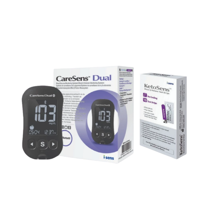 CARESENS DUAL STARTER KIT WITH STRIPS 10S