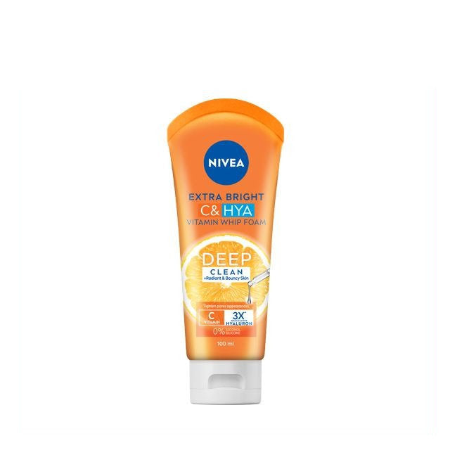NIVEA EXTRA BRIGHT C&HYA VITAMIN WHIP FOAM 100ML