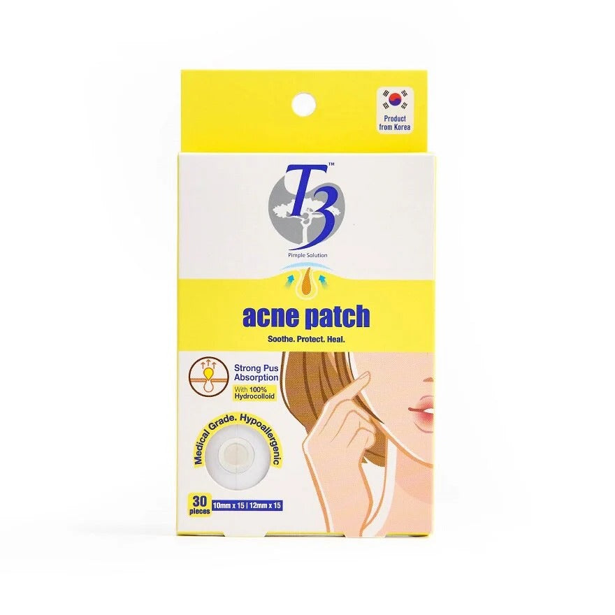T3 HYDROCOLLOID ACNE PATCH 30S