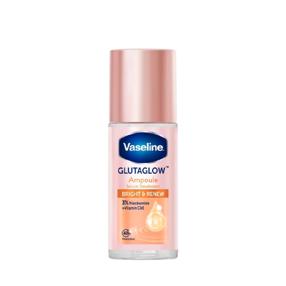 VASELINE GLUTAGLOW SERUM DEODORANT ROLL ON BRIGHT & RENEW 45ML