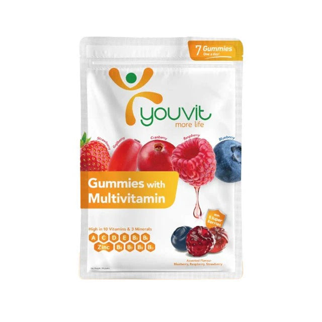 YOUVIT ADULT MULTIVITAMIN GUMMIES 7S