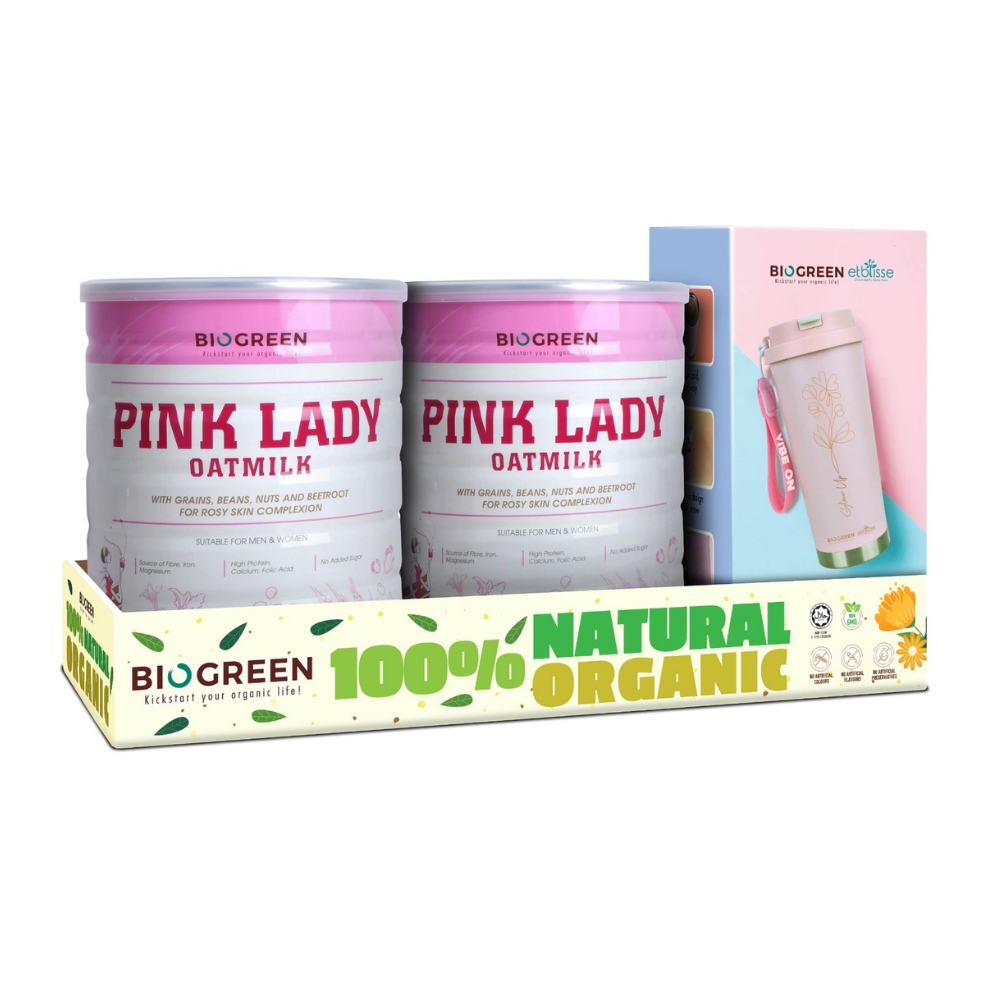 BIOGREEN PINK LADY OATMILK 800G TP+GWP