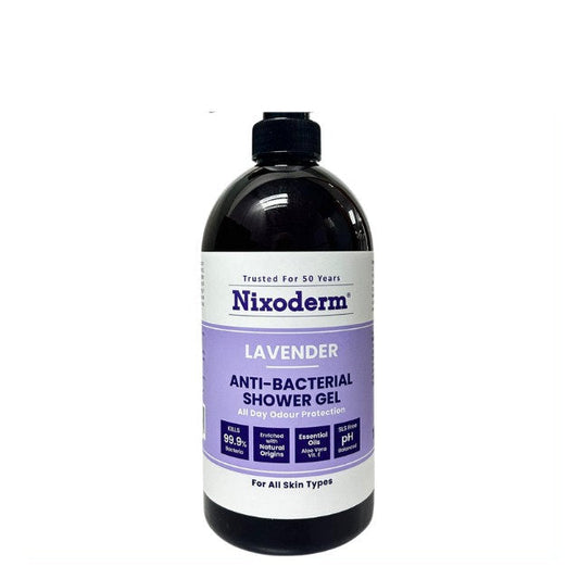 NIXODERM SOOTHING ANTI-BACTERIAL SHOWER GEL LAVENDAR 1L