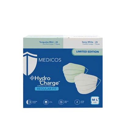 MEDICOS 4PLY HYDROCHARGE REGULAR FIT DUO TURQUOISE MINT 50S
