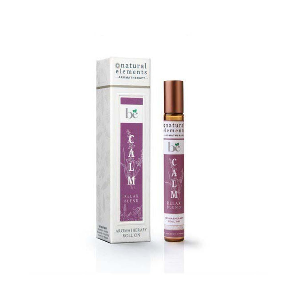 NATURAL ELEMENTS AROMATHERAPY BE CALM RELAX BLEND ROLL ON 10ML