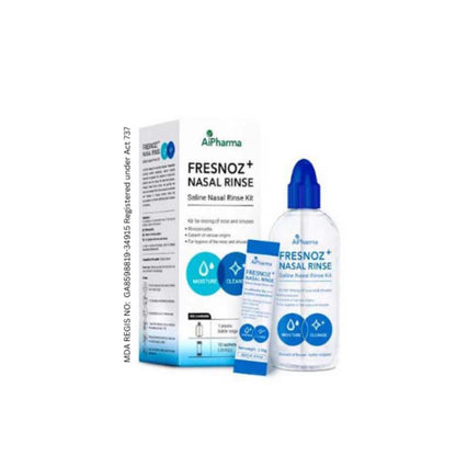 FRESNOZ+ NASAL RINSE STARTER KIT (240ML + 12S)