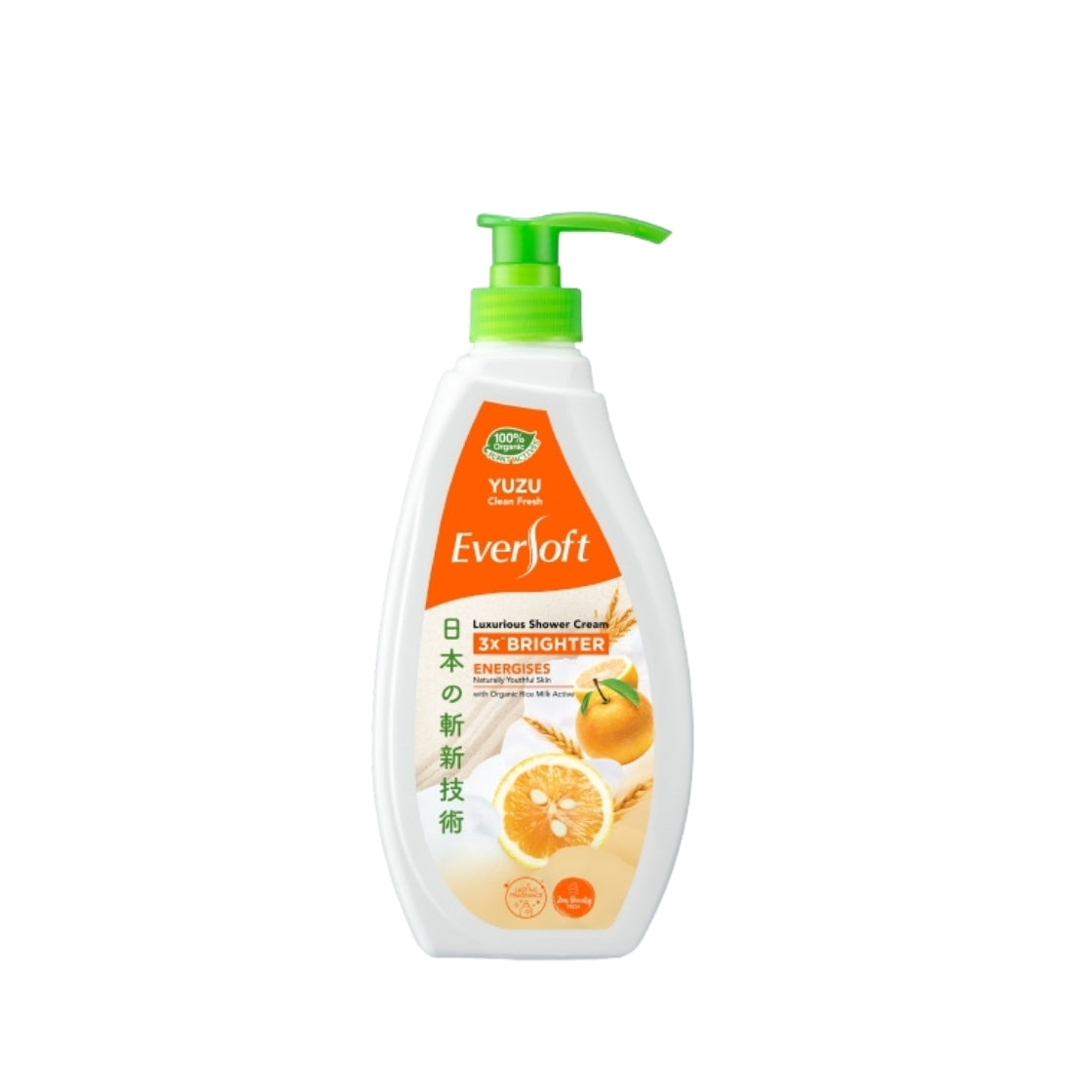 EVERSOFT LUXURIOUS SHOWER CREAM YUZU ENERGISES 650G