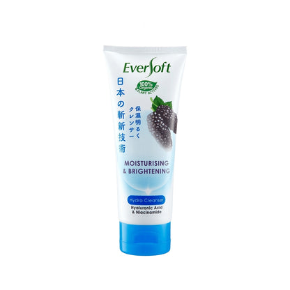 EVERSOFT MOISTURISING & BRIGHTENING MULBERRY CLEANSER 100G