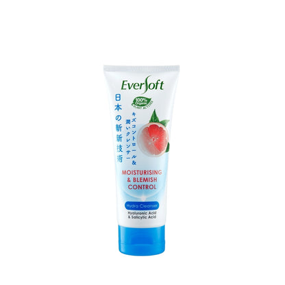 EVERSOFT MOISTURISING & BLEMISH CONTROL GRAPEFRUIT CLEANSER 100G