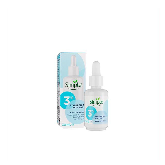 SIMPLE HYALURONIC ACID + B5 BOOSTER SERUM 30ML