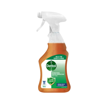 DETTOL ANTIBACTERIAL SURFACE DISINFECTAN TRIGGER SPRAY 500ML