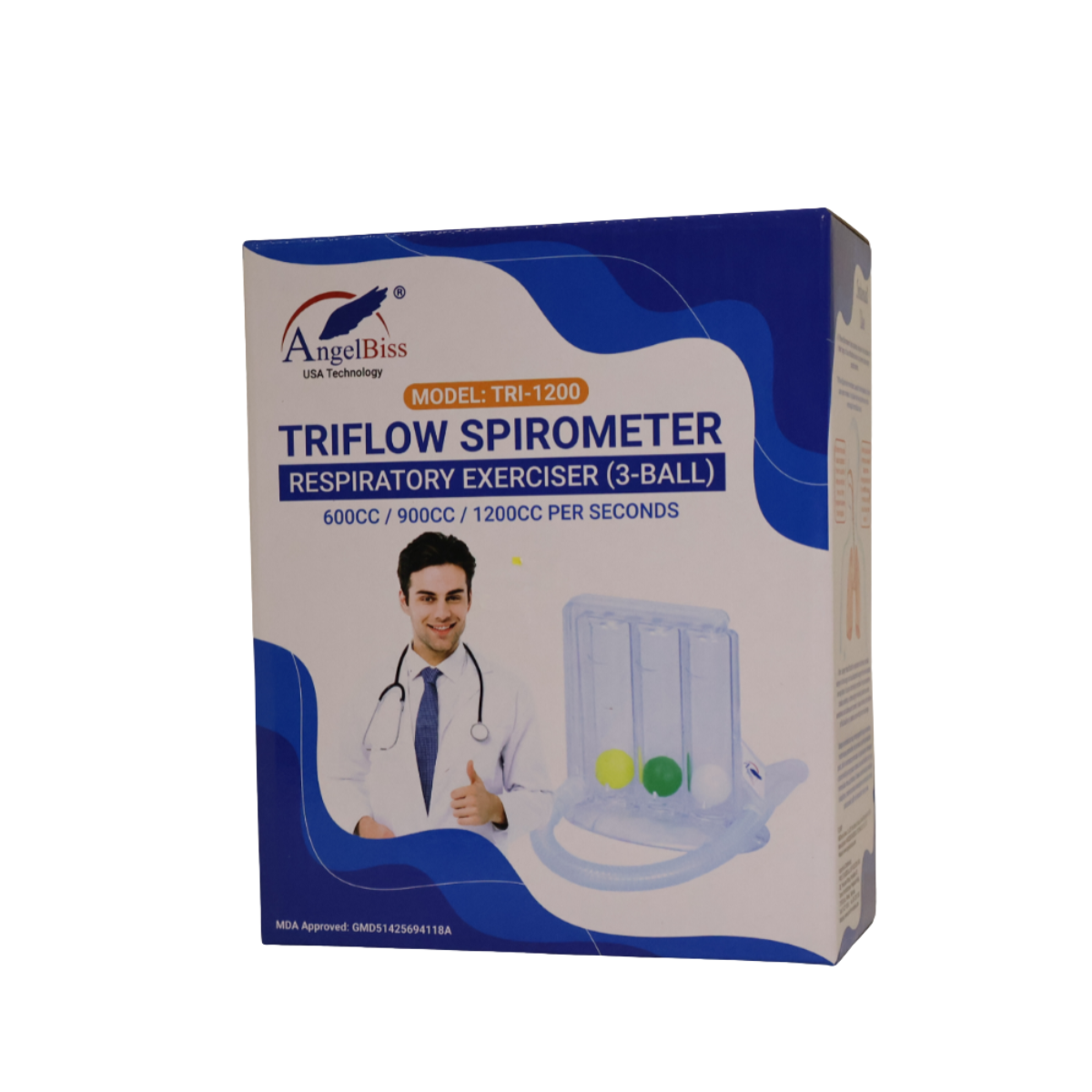 ANGELBISS TRIFLOW SPIROMETER (TRI-1200)
